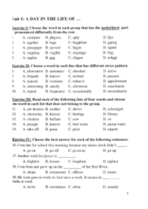 Đề ôn tập môn Tiếng Anh Lớp 10 - Chương trình học kì 2 (Có đáp án)