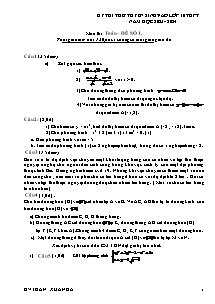 Đề thi thử tuyển sinh vào Lớp 10 THPT môn Toán - Năm học 2023-2024 - Đề số 1 (Có đáp án)