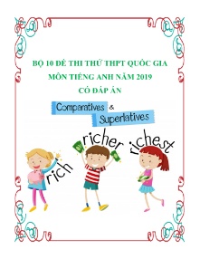 Bộ 10 đề thi thử THPT Quốc Gia năm 2019 môn Tiếng Anh (Có đáp án)