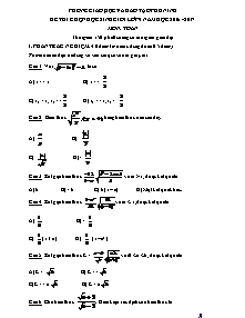Đề thi chọn học sinh giỏi Lớp 9 năm học 2016-2017 môn Toán - Phòng GD&ĐT Phù Ninh (Có lời giải)