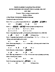 Đề thì chọn học sinh giỏi Lớp 9 THCS năm học 2016-2017 môn Toán - Phòng GD&ĐT Thanh Thủy (Có đáp án)