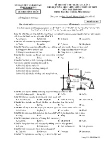 Đề thi thử THPT Quốc Gia lần I năm 2018-2019 môn Hóa Học Lớp 12 THPT, BT THPT - Mã đề 011 - Sở GD&ĐT Ninh Bình