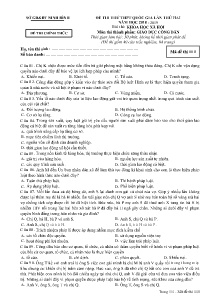 Đề thi thử THPT Quốc Gia lần thứ hai năm học 2018-2019 môn Giáo Dục Công Dân - Mã đề 008 - Sở GD&ĐT Ninh Bình