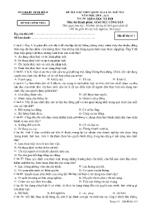 Đề thi thử THPT Quốc Gia lần thứ hai năm học 2018-2019 môn Giáo Dục Công Dân - Mã đề 003 - Sở GD&ĐT Ninh Bình