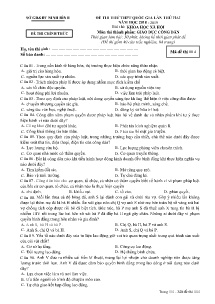 Đề thi thử THPT Quốc Gia lần thứ hai năm học 2018-2019 môn Giáo Dục Công Dân - Mã đề 004 - Sở GD&ĐT Ninh Bình
